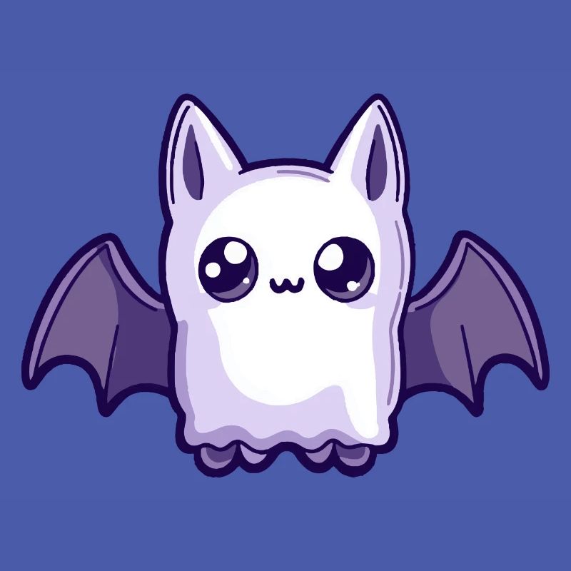Fledermaus Halloween Comic Geist