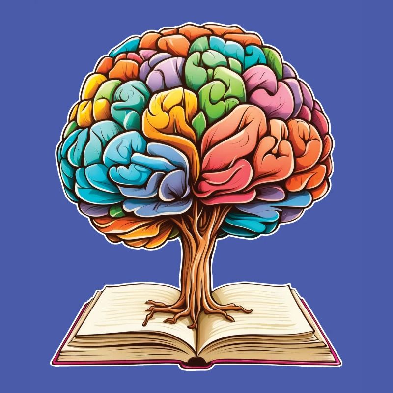 Reading Forms Mindset Growth Artwork Tree