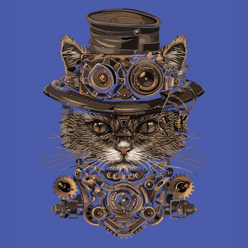 Steampunk-katze