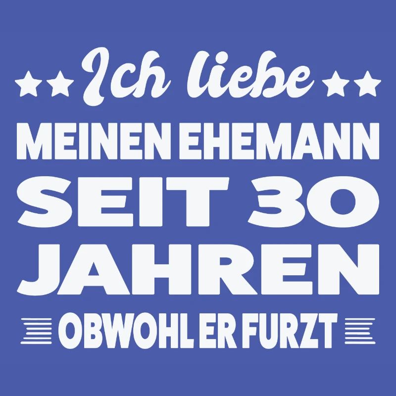 30 Jahre Ehe Ehefrau Perlen-Hochzeit Geschenk