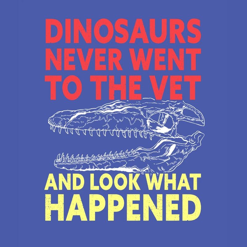 Funny Veterinary Dinosaur Veterinary Technician