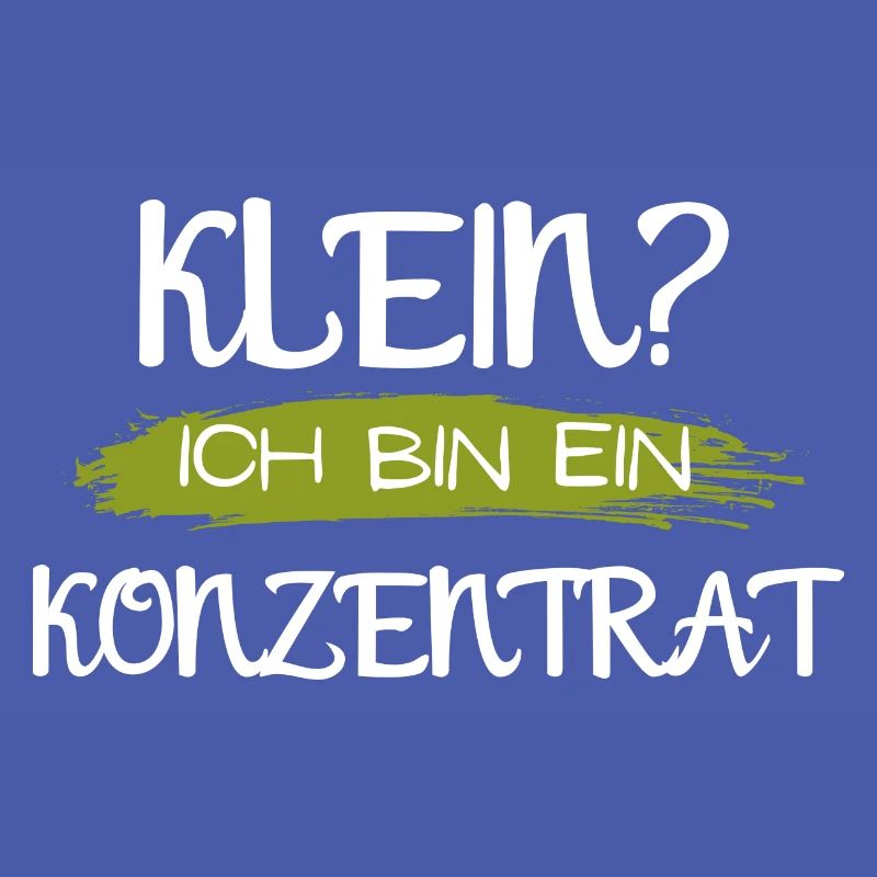 nicht klein bin konzentrat geschenk idee spruch