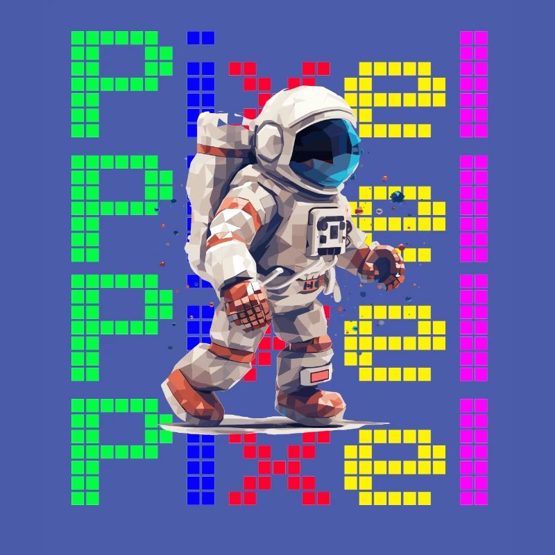 Astronaut Digital Art Space Explorer