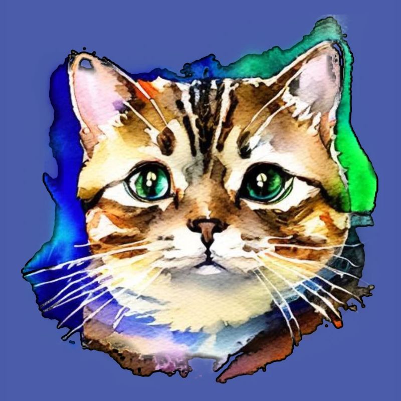 Visage de chat 3