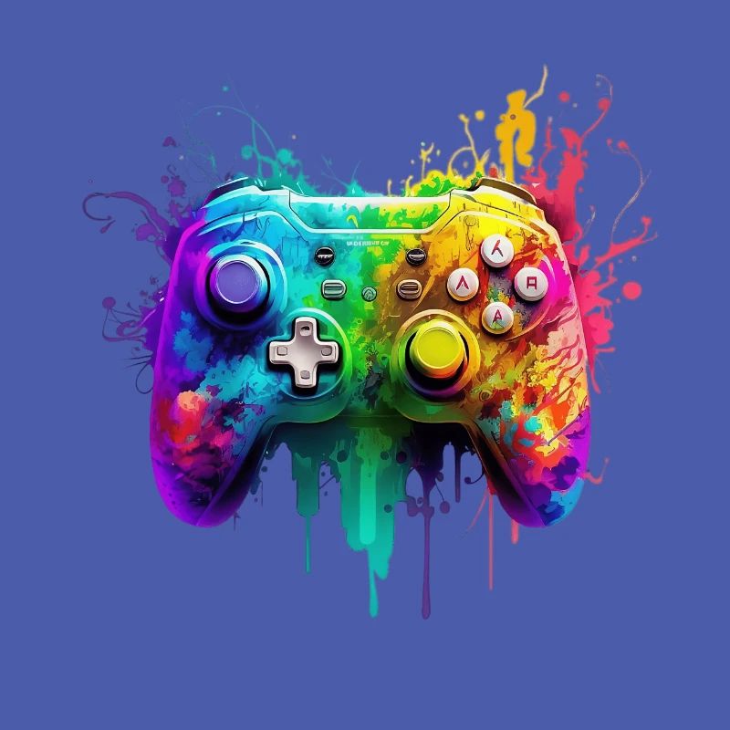 Neon Gaming Controller / Kontroller