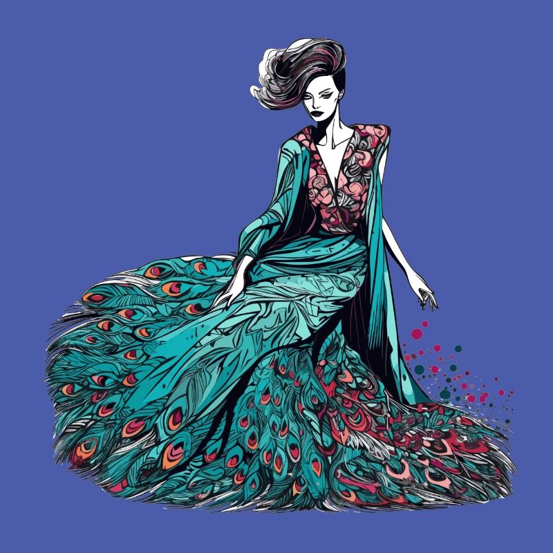 Modedesigner Peacock