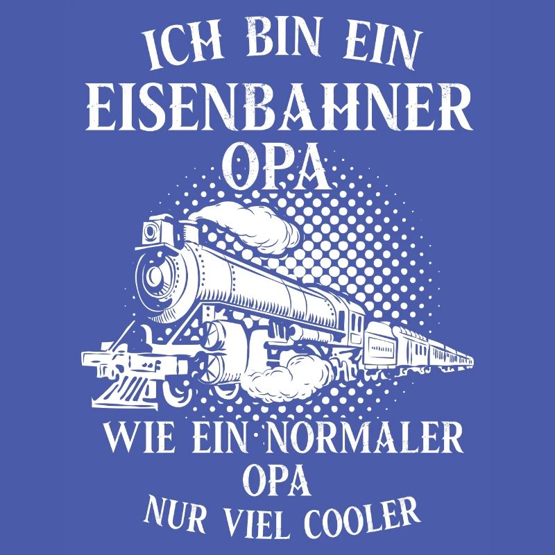 Eisenbahner Opa Eisenbahn Lokführer Geschenk