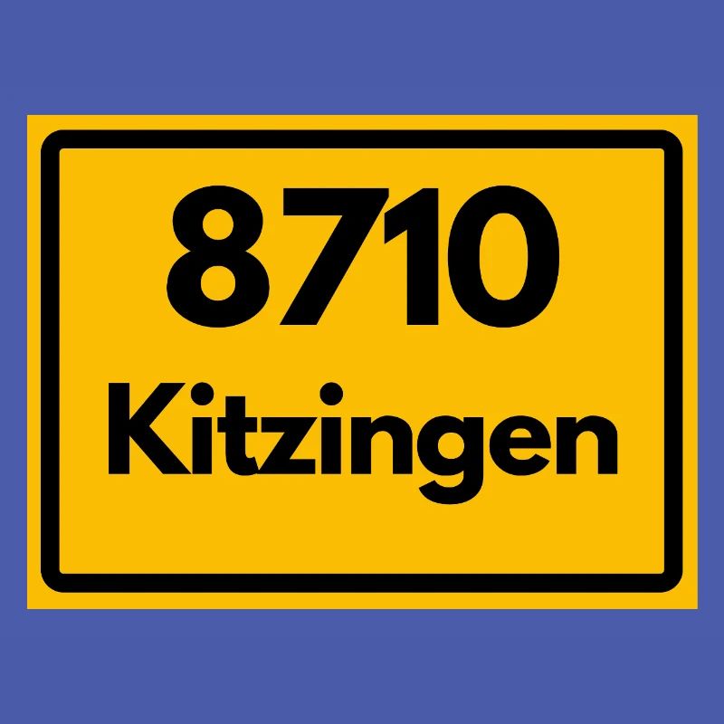 OLD POSTCODE ZIP CODE 8710 KITZINGEN HEIMATSTOLZ