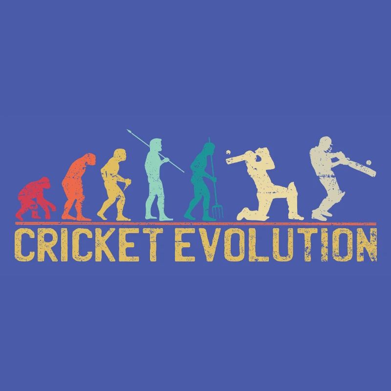 Cricket Evolution Themed Design
