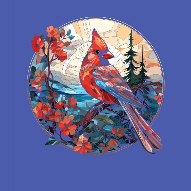 Red Cardinal Vogel
