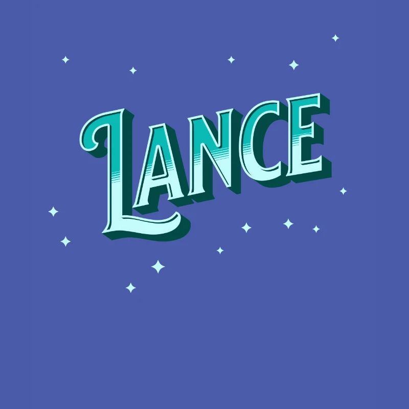 Lance name personalized
