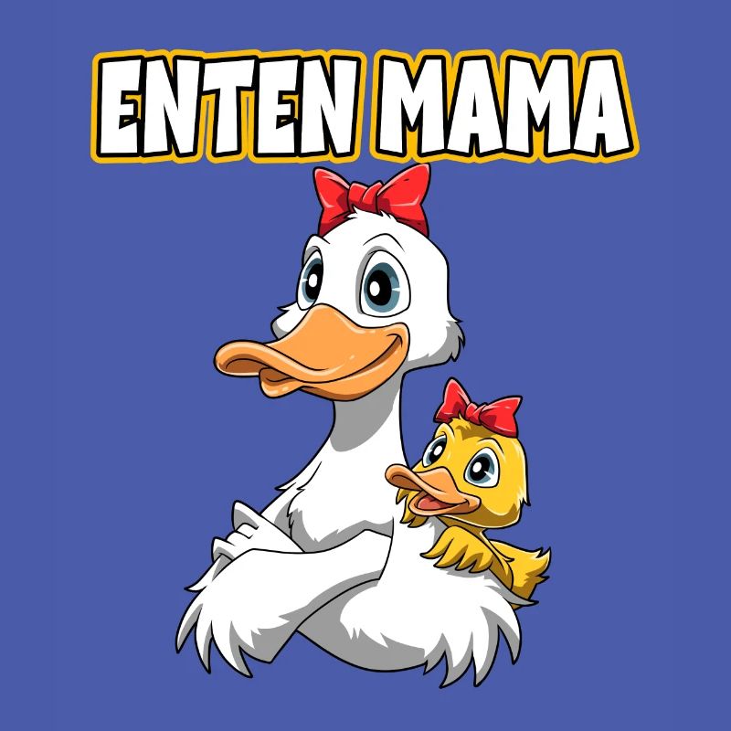 Beste Mama der Welt Muttertag Mutter Ente