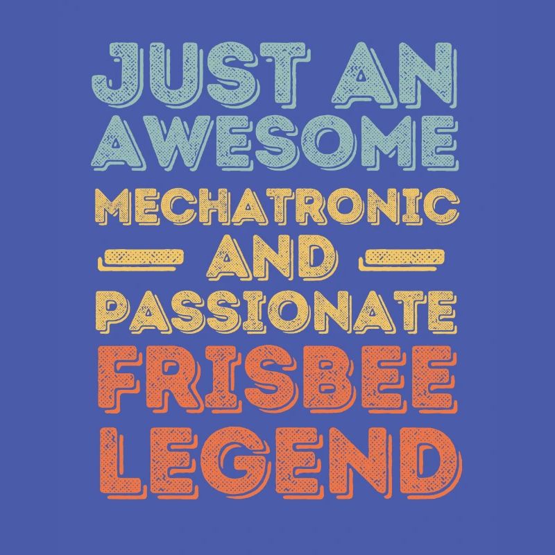 Mechatronics Engineer Frisbee retro