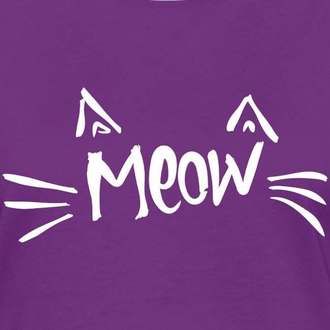 meow2 - Frauen Kontrast-T-Shirt