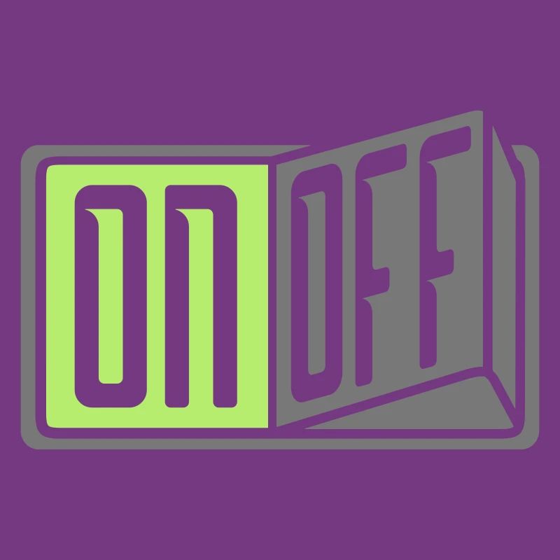 switch on off switch button off