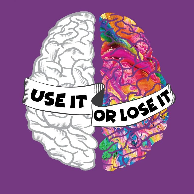 Nutze es oder verliere es - Analytic Creative Brain