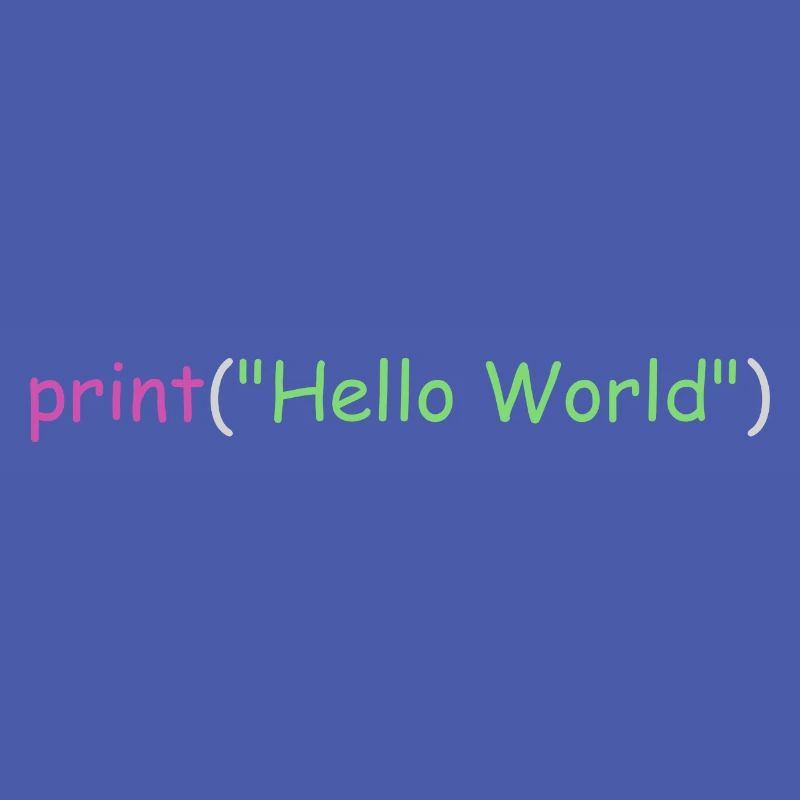Hello World programming Python C++ C #