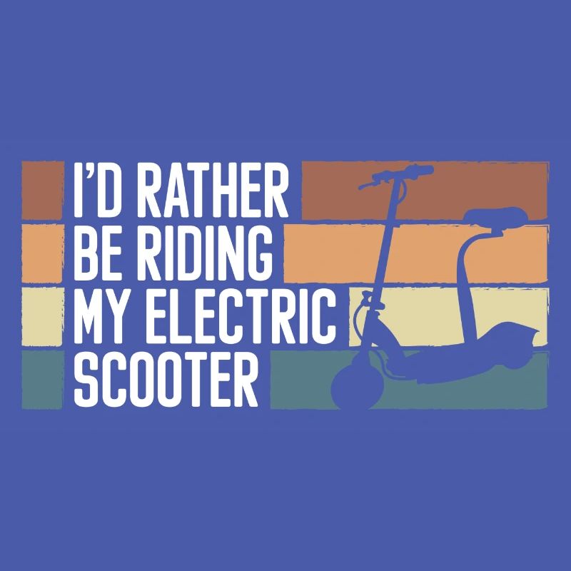 Rollerfahrer E-Roller Hybrid