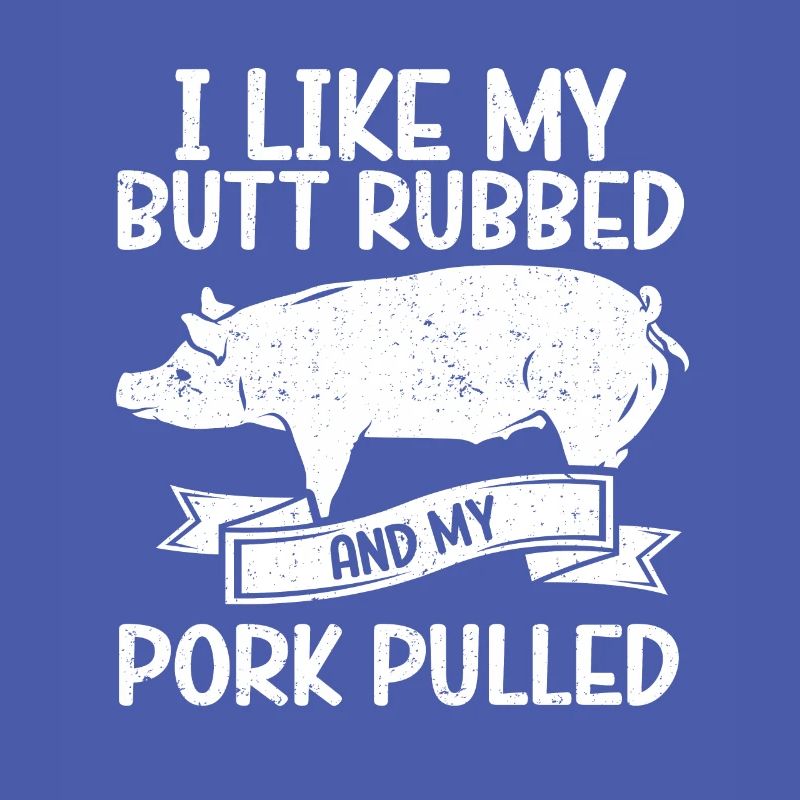 BBQ Pulled Pork Schwein Grill