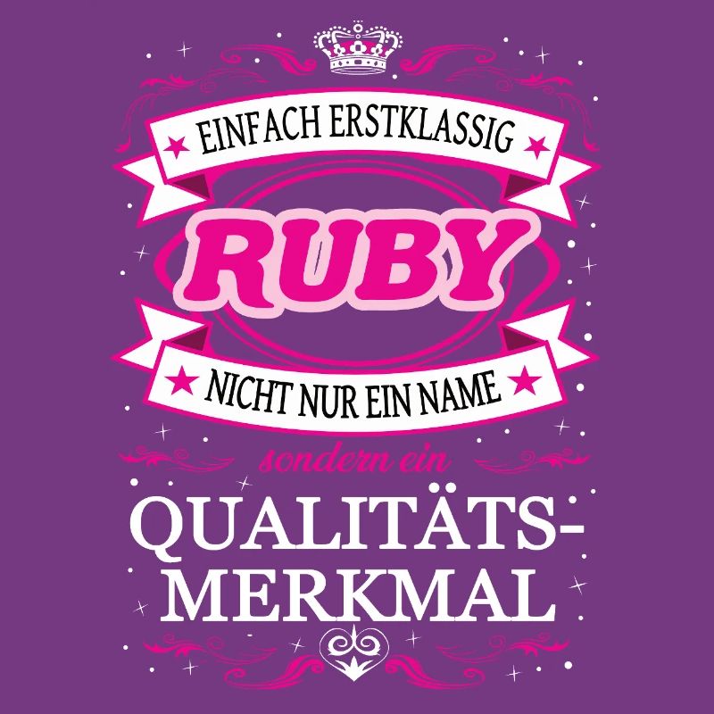 Qualitätsmerkmal Ruby einfach Erstklassig