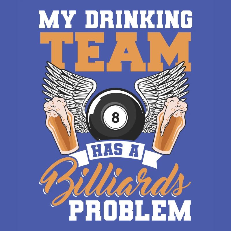 My drinking team has a billiards problem