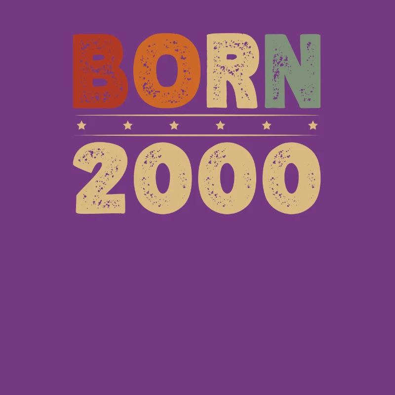 Né 2000 Décennie 2000 Ère Millenium Millésime