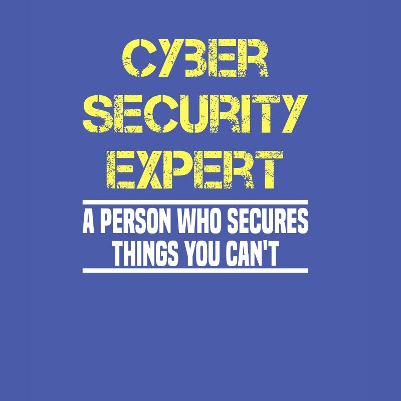 IT Cyber Security Experte Nerd Hacking