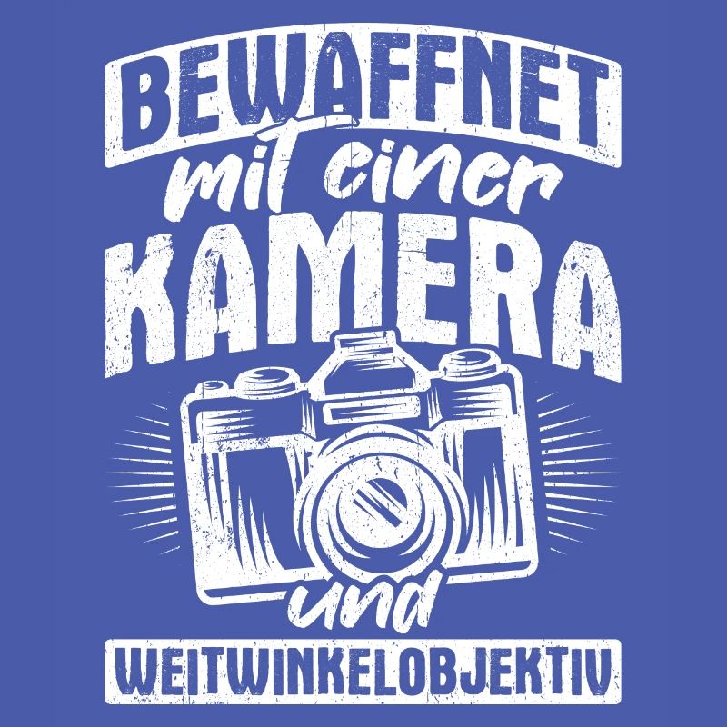 Bewaffnet mit einer KAMERA und WEITWINKELOBJEKTIV