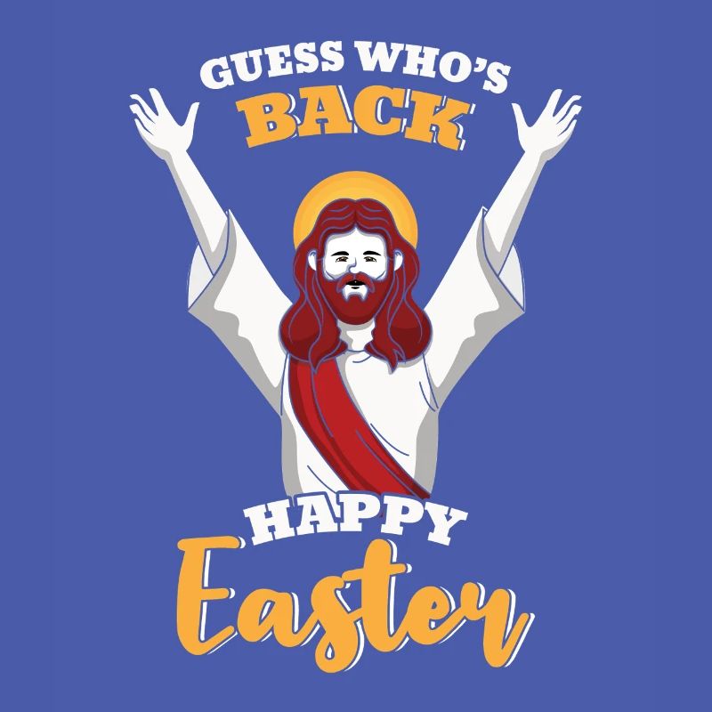 Guess Who's Back Happy Easter Easter Joy