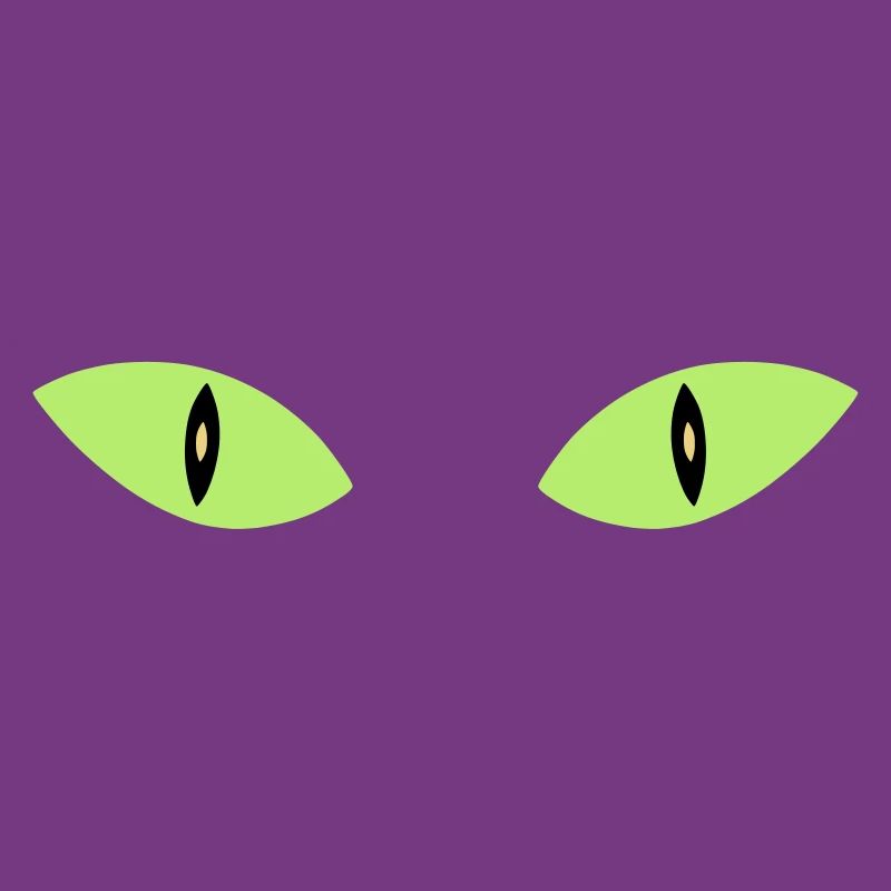 ★ Couleurs de conception modifiables ★ Deux yeux de chat