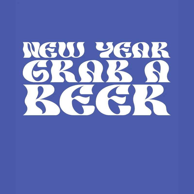 Neujahr Schnapp Dir Ein Bier