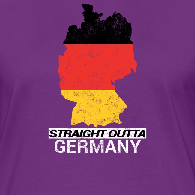 Straight Outta Germany country map