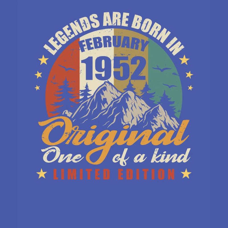 Originale legender er født i februar 1952 - LE