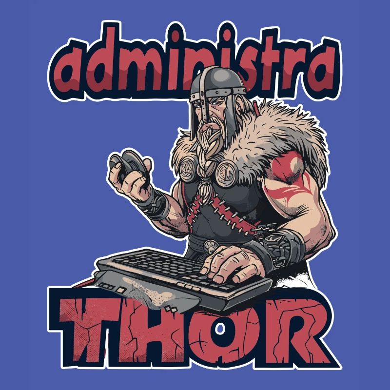 Viking Databaseadministra-thor Nerdy