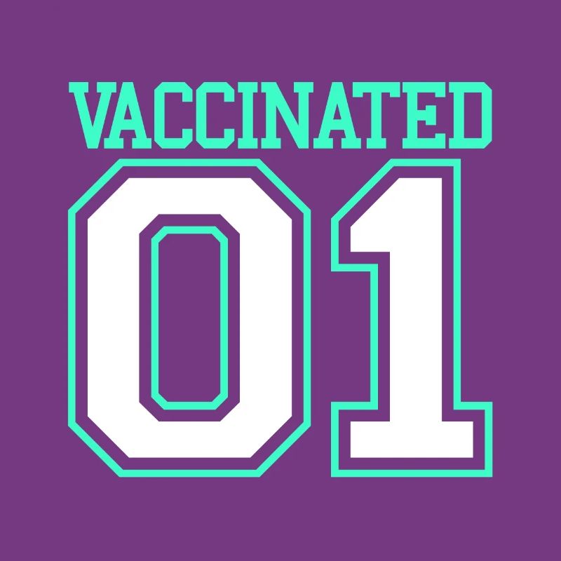 Geimpft 01 - Impfung impfen Impfheld Virus Corona