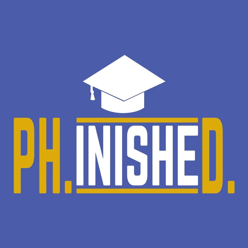 Phinished Phd Doktor Abschluss Geschenk 1