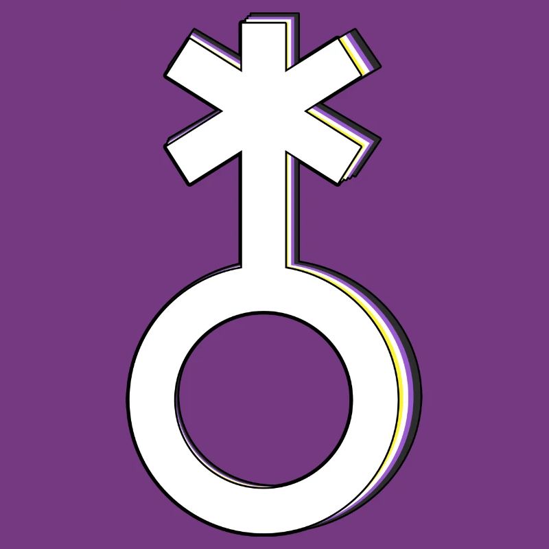 Nonbinary Symbol Non-Binary Nonbinary Artistic