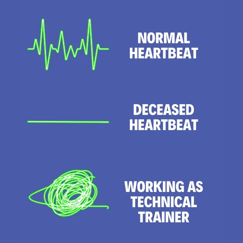 Technical Trainer Worker Funny Technical Trainer