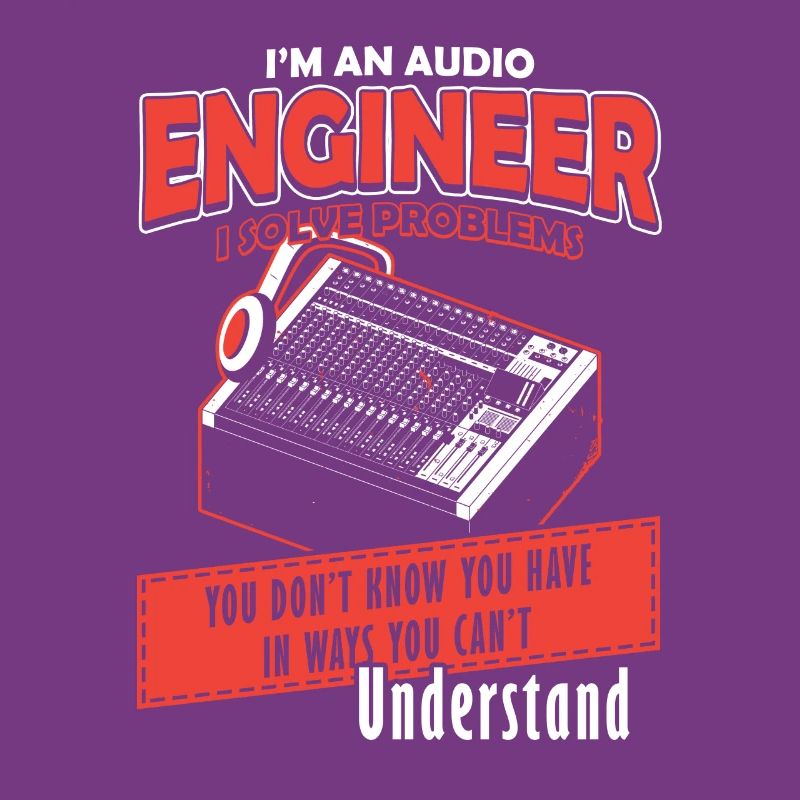 Audio Engineer Solve Problem Tontechniker