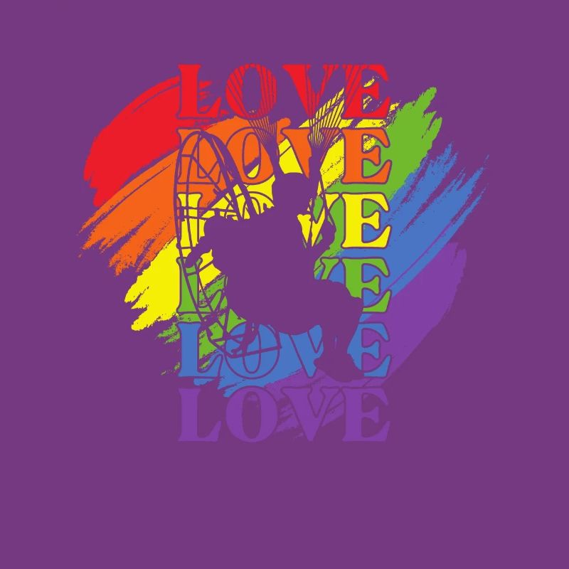Paramotoring LGBT Pride