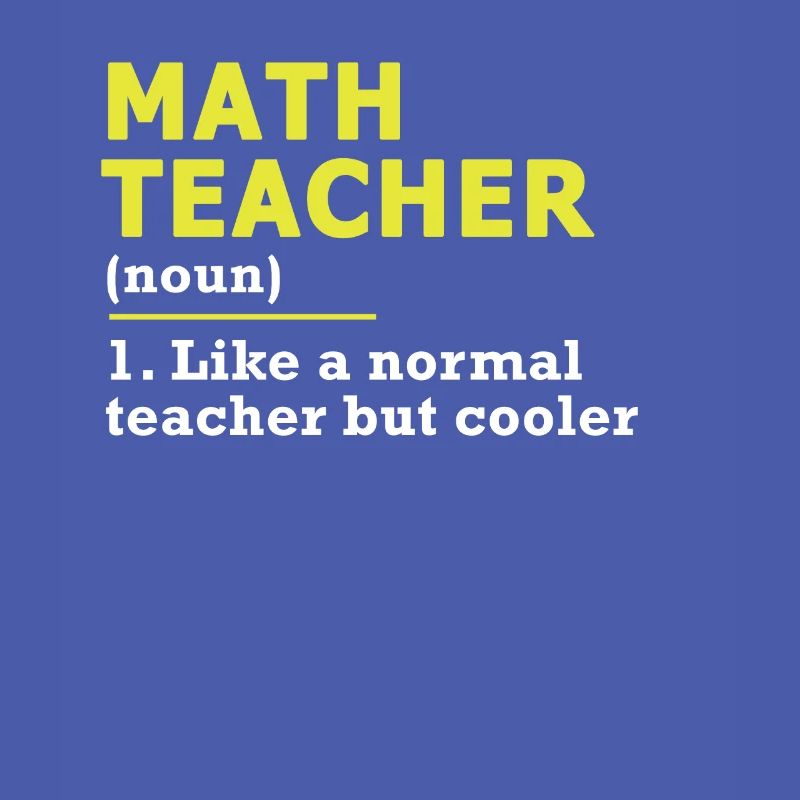 Math Math Teacher Mathematics Mathematician Gift