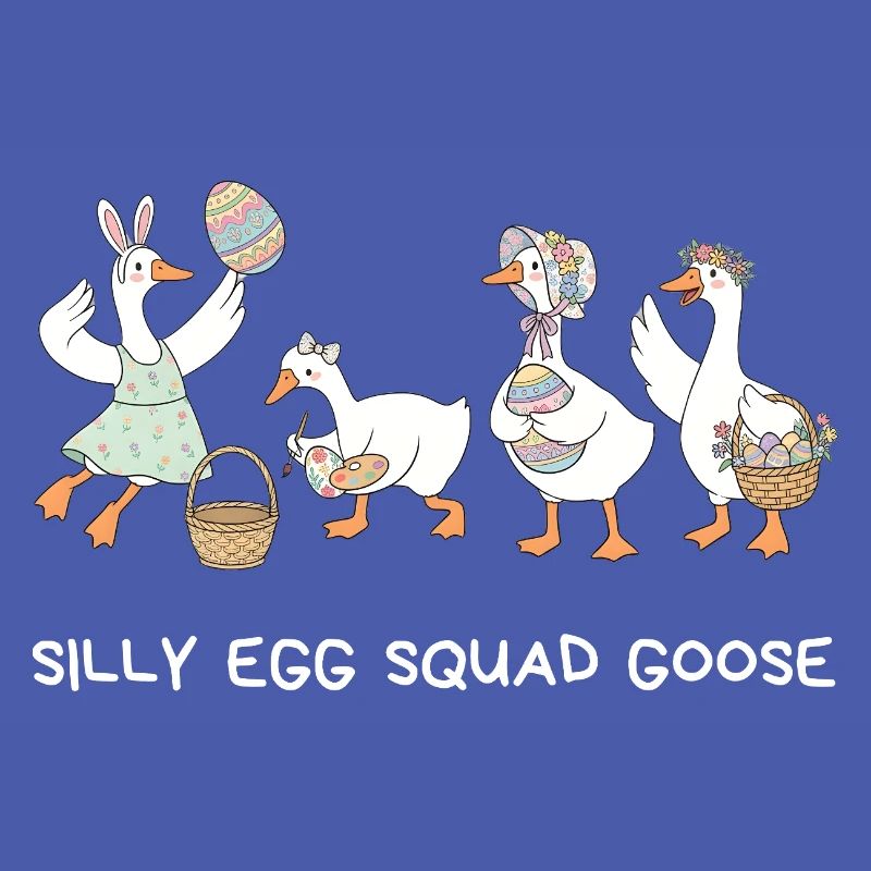 Silly Egg Squad Goose Ostern