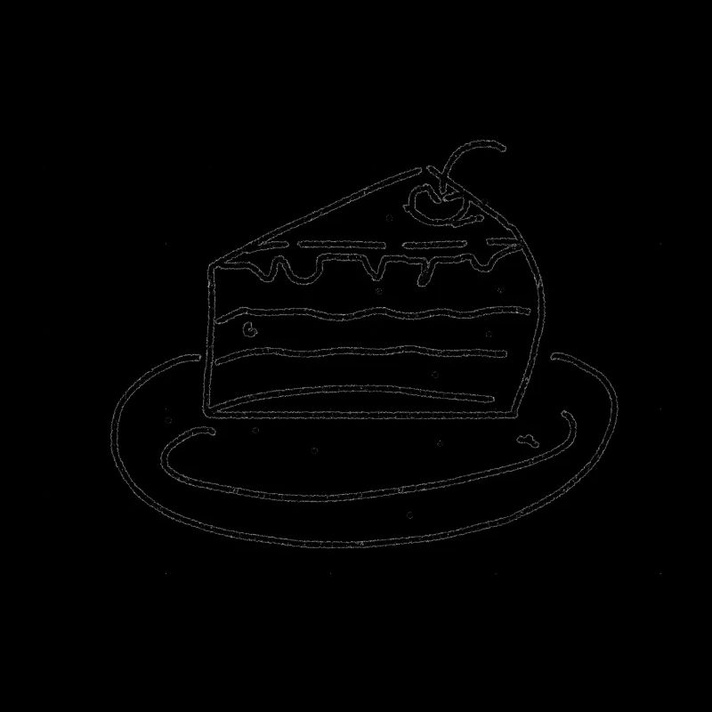 morceau de gâteau