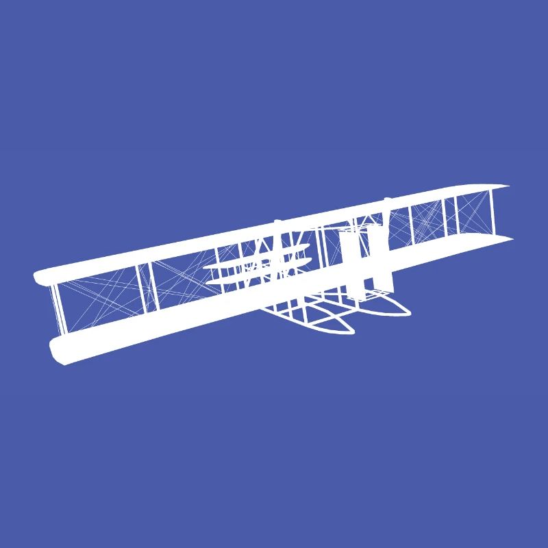 Historisches Motorflugzeug von 1905