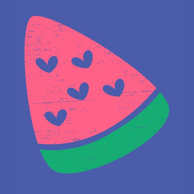Coeur Pastèque Été Fruit Berry sans pépins