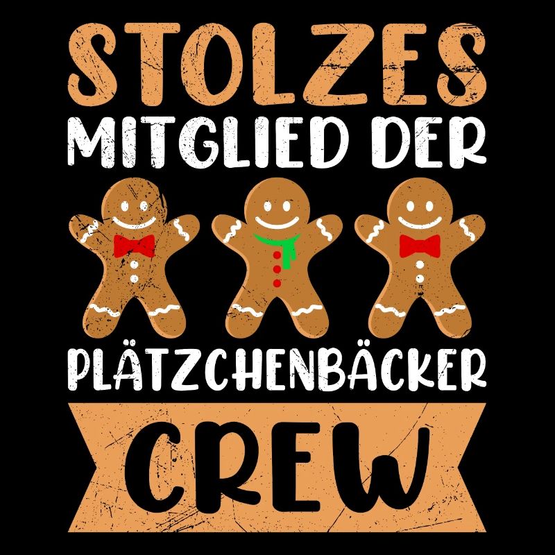 Weihnachtsgebäck Stolzes Mitglied der Plätzchen