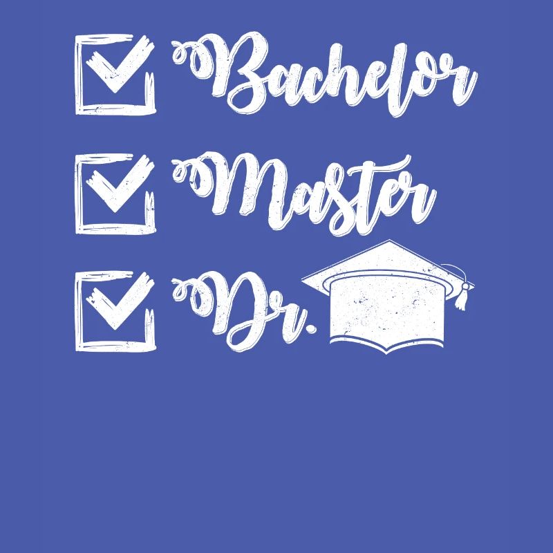 Bachelor Master Dr. Master's Thesis completed