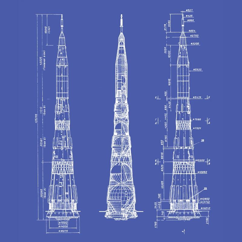 N1 Rocket Soviet Union