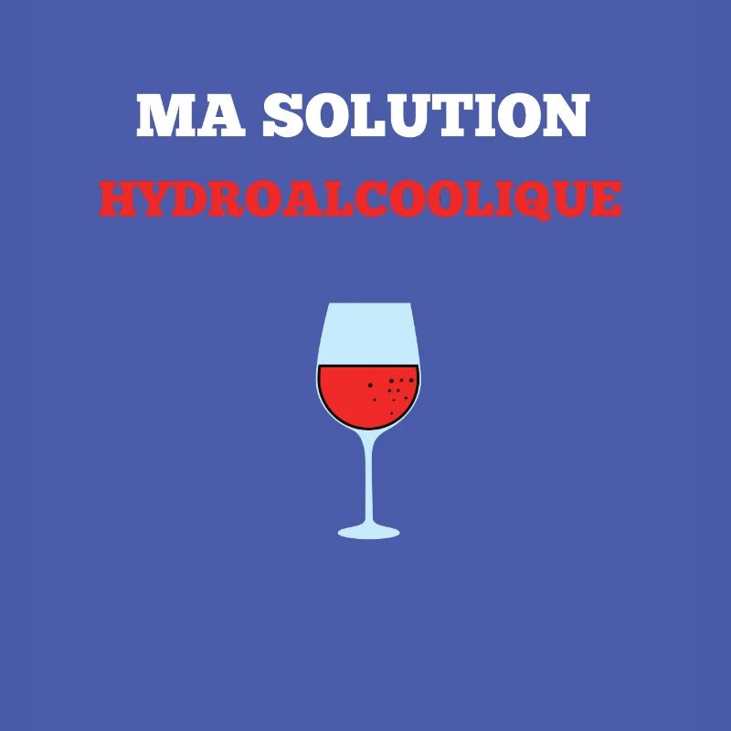 My hydroalcoholic wine solution