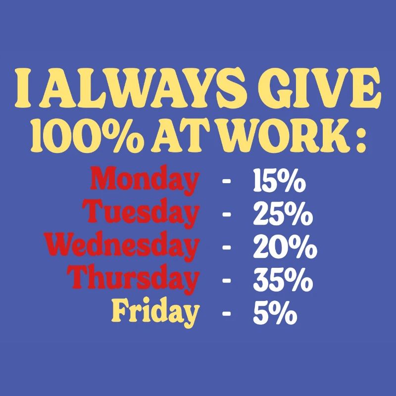 100% At Work Humor Customizable Craft